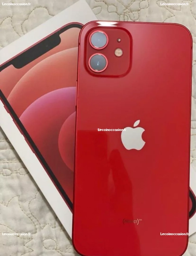iPhone 12 rouge
