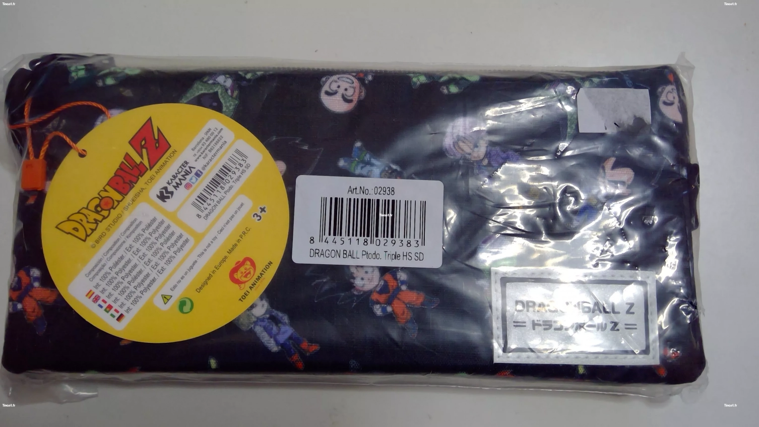 19€ trousse Dragon Ball Z