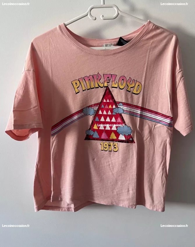 T-shirt rose Pink Floyd