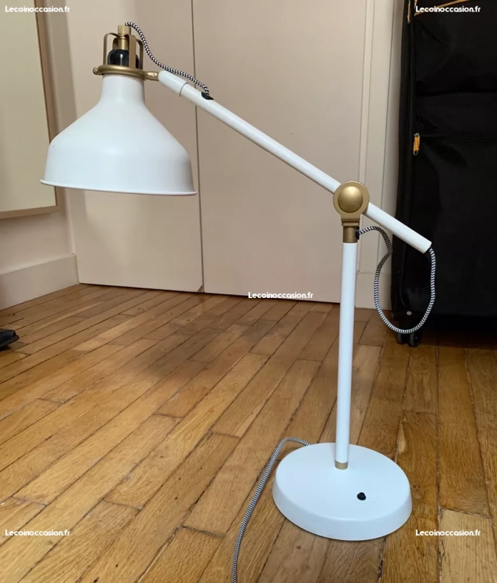 RANARP Lampe de bureau, blanc cassé - IKEA