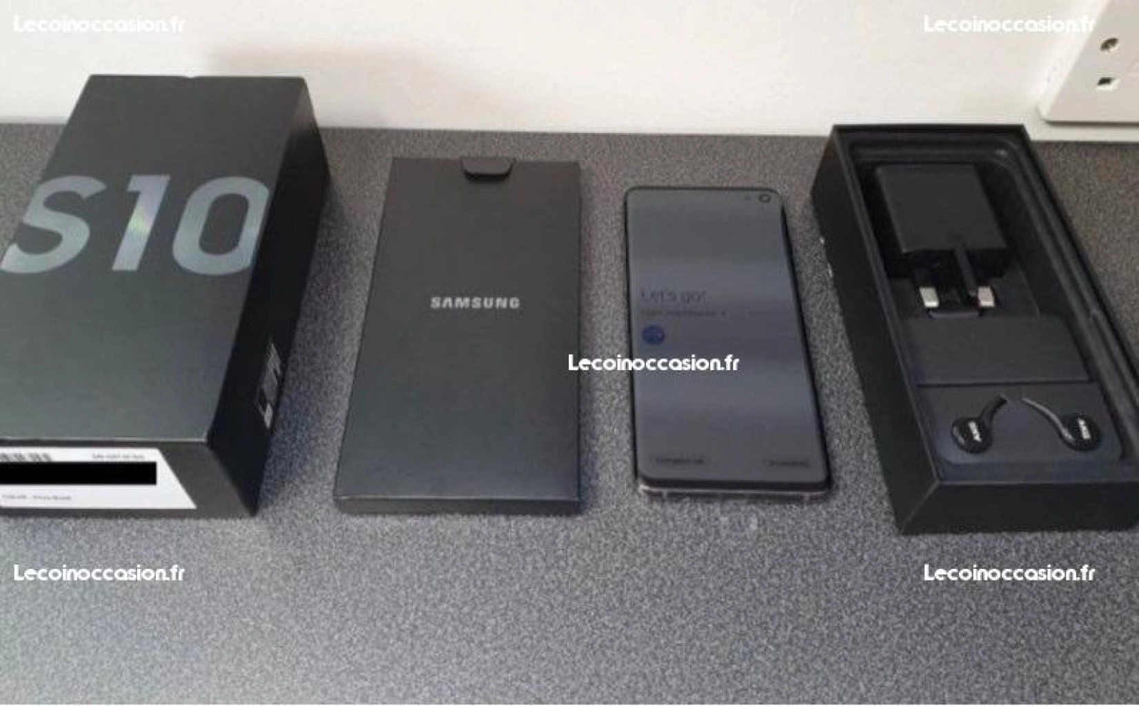 Samsung Galaxy S10 avec facture et garantie