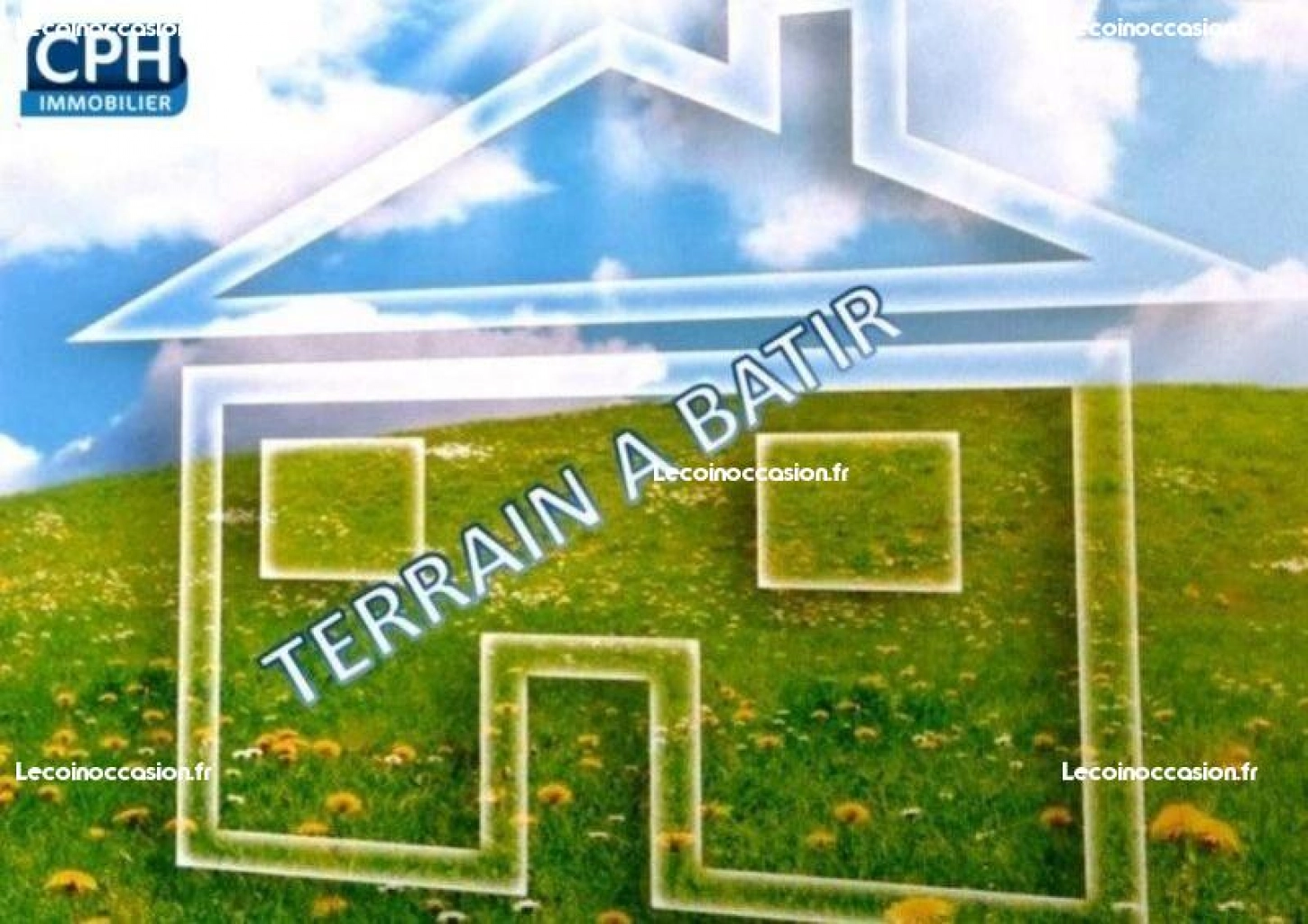 Terrain 641 m² auneau