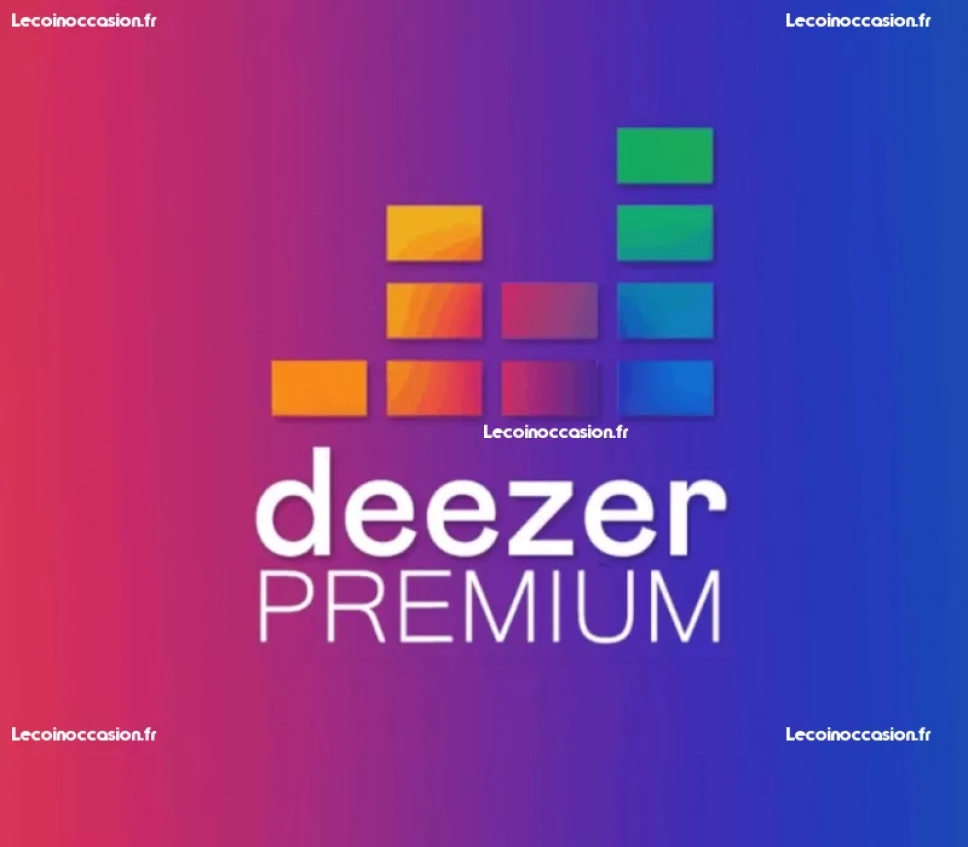 Abonnement Deezer Premium annuel