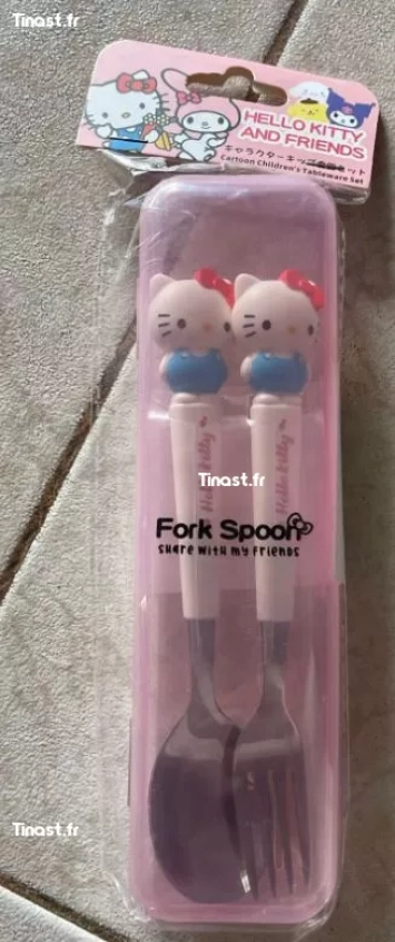 6€ FORK SPOON SANRIO