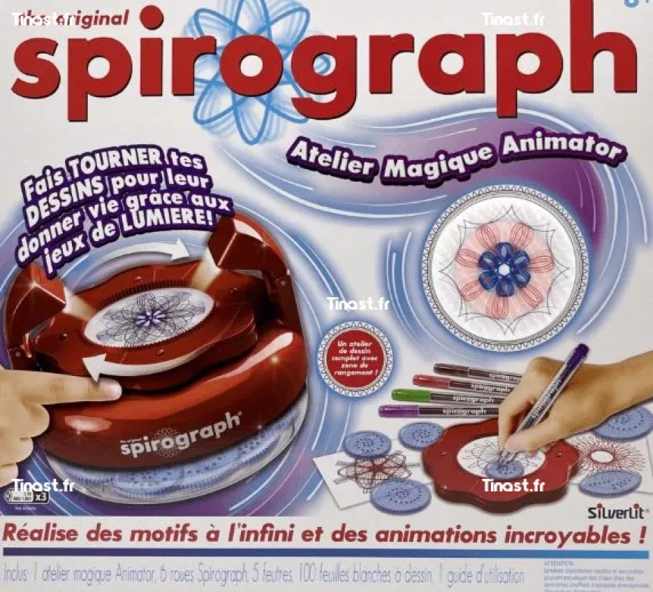 SPIROGRAPH ANIMATOR SILVELIT