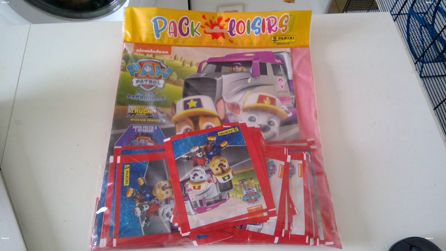 20€ Pat Patrouille album stickers