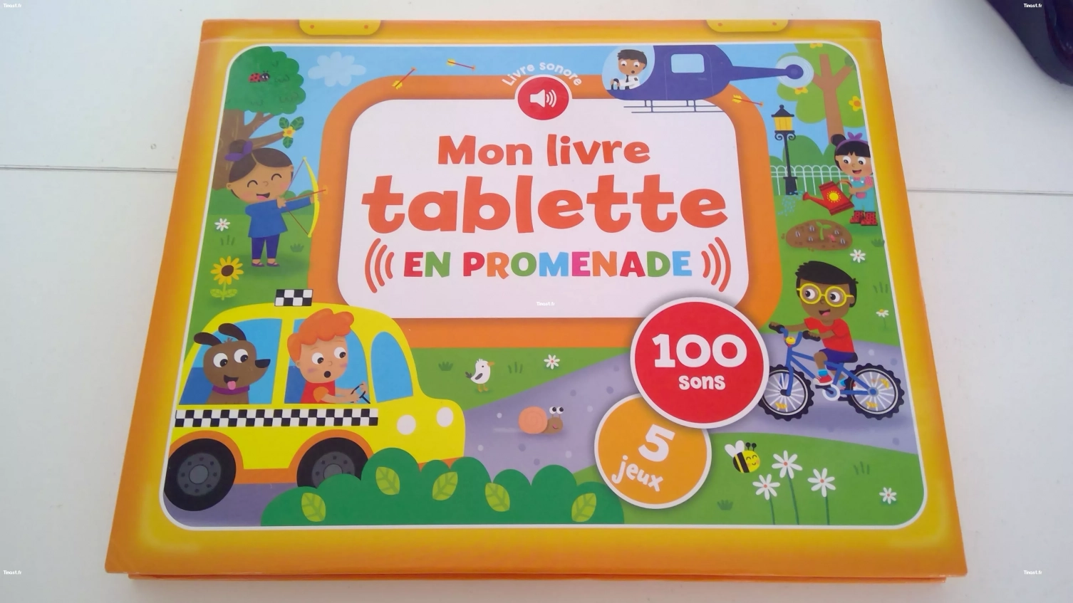 10€ Mon livre tablette promenade