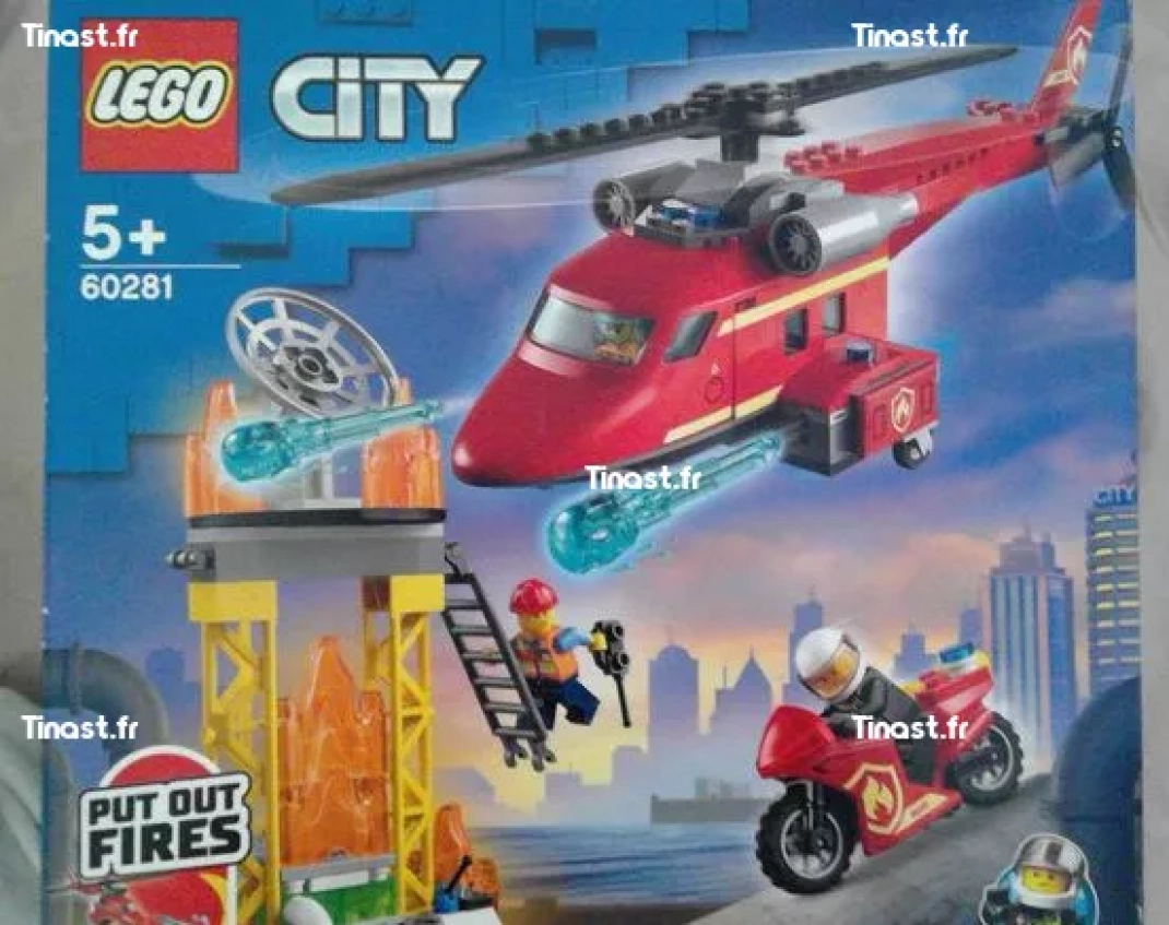 24€ LEGO SECOURS POMPIERS