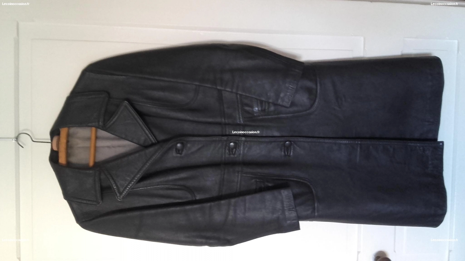 Manteau en cuir 1970