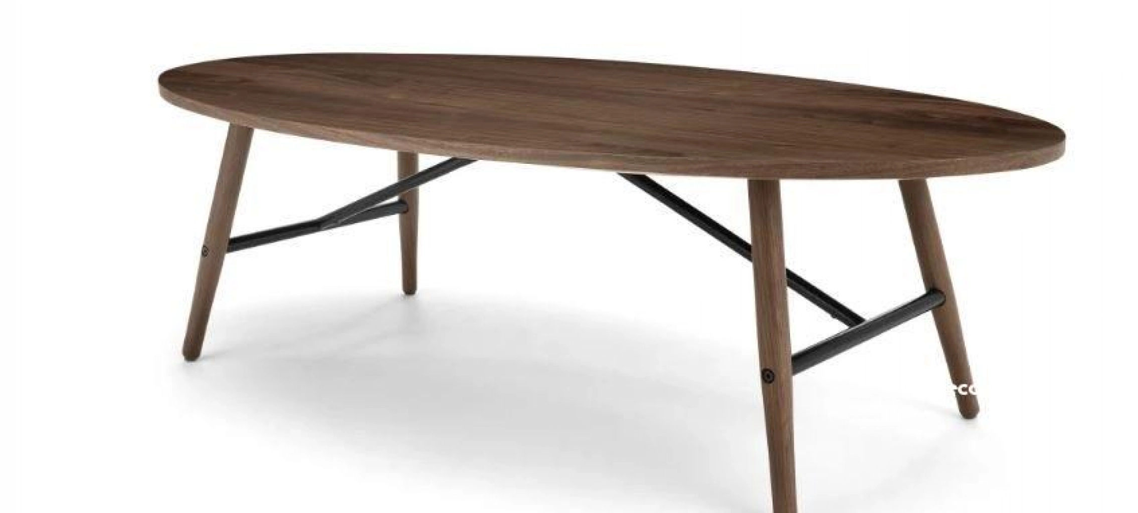 Milford table basse noyer