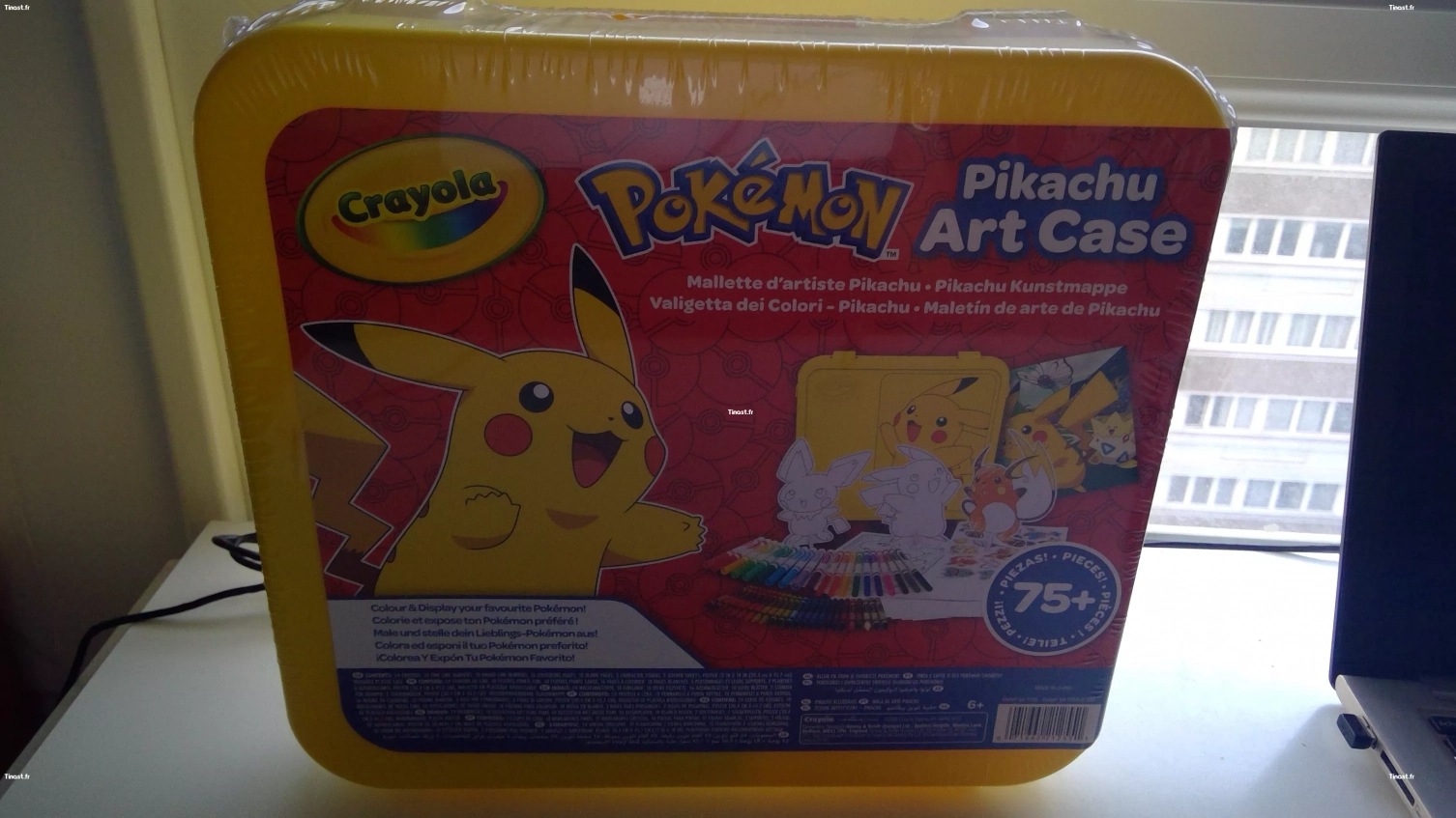 27€ Pikachu crayola