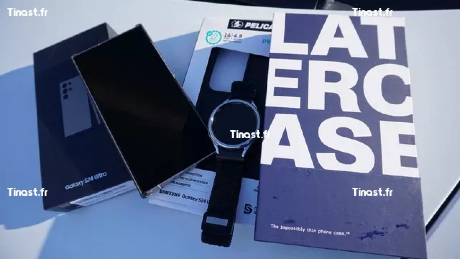 Samsung Galaxy S24 Ultra et Watch 6 Classic Lot