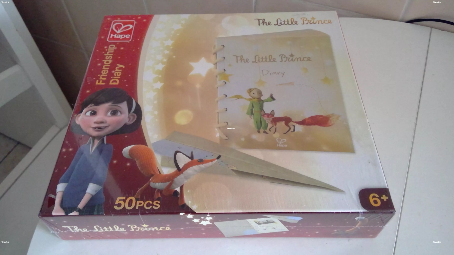 12€ Little Prince carnet d'amitié (Hape)